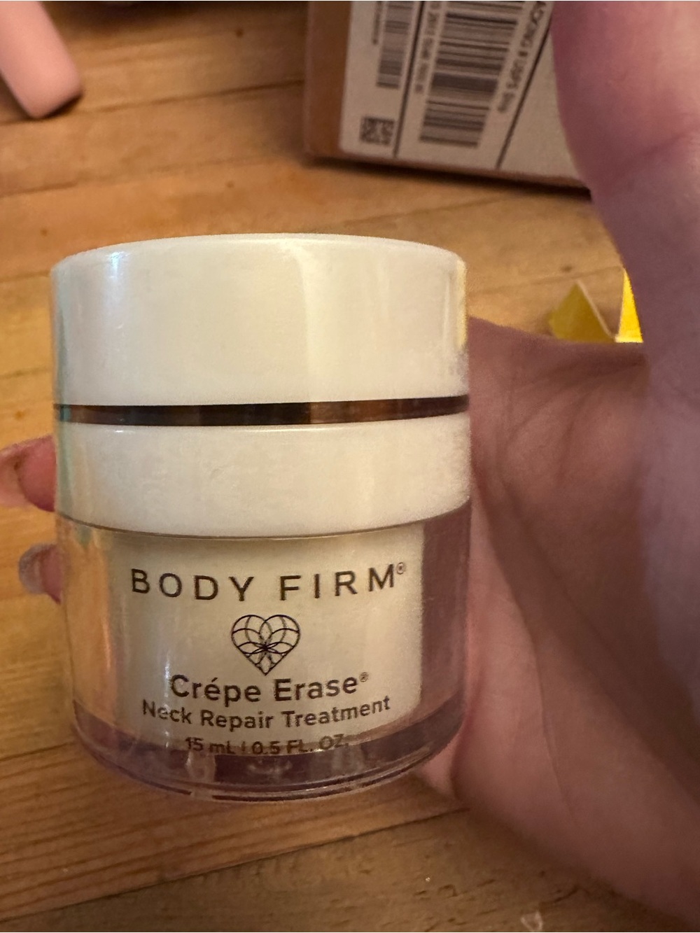 BODY FIRM Crepe Erase Neck Repair Treatment, Retinol Cream,